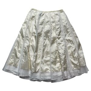 NWT Saint Tropez West Ivory Skirt